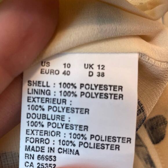 Vintage Theo Miles Parisian NWT Blouse Size 10 - Picture 8 of 9